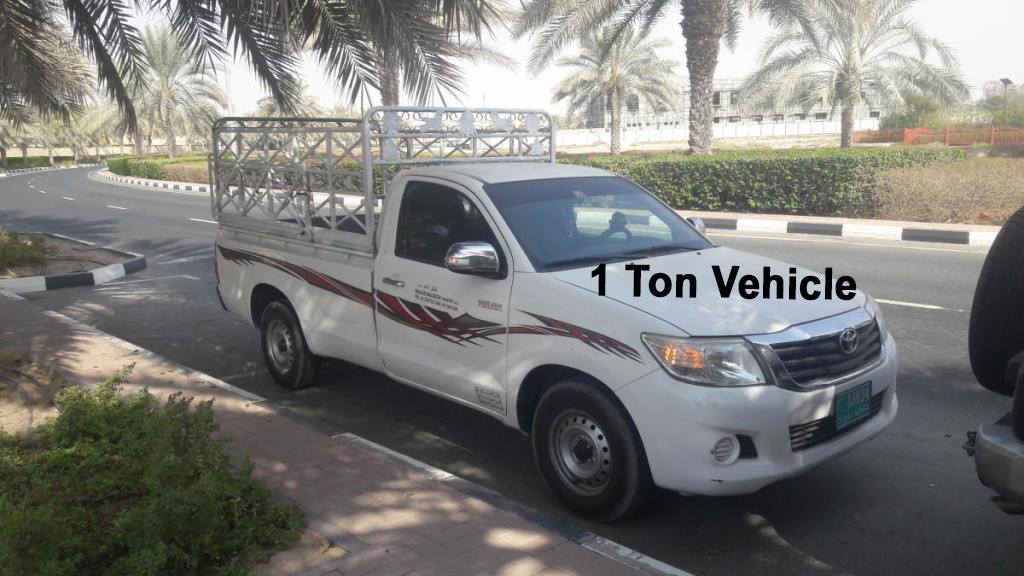 1 Ton Pickup For Rent in Dubai Movers in Dubai 0589880411 Pickup